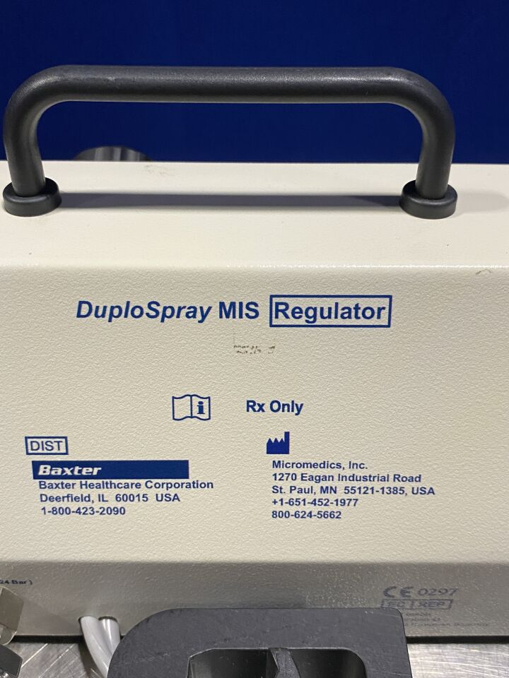 MICROMEDICS DuploSpray MIS Gas Regulator