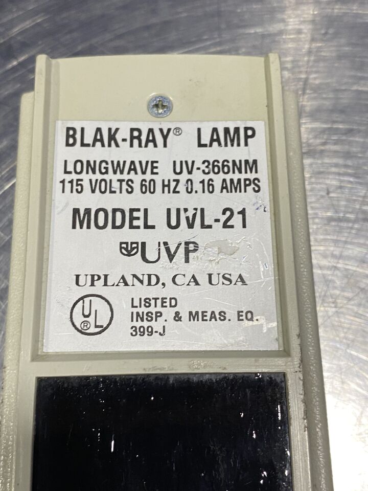 UVP Blak-Ray UVL-21 UV Light