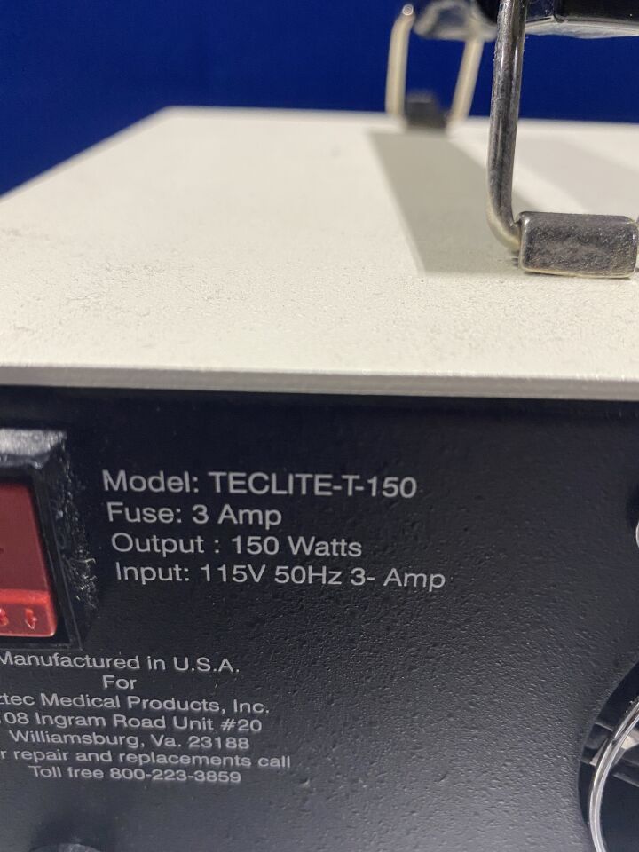 AZTEC MEDICAL PRODUCTS Teclite-T-150 Light Source