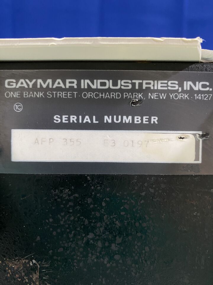 GAYMAR Airflo Plus AFP-355 Air Mattress Pump