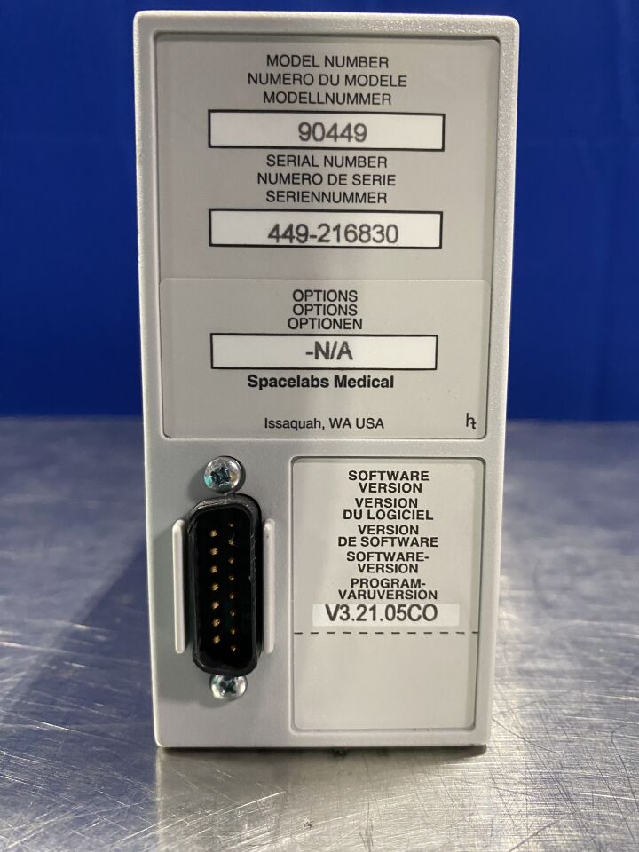SPACELABS 90449 - Lot of 8 Module