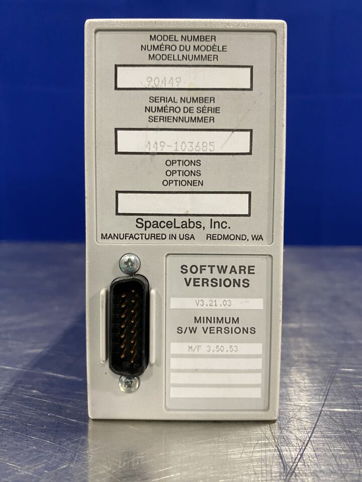 SPACELABS 90449 - Lot of 8 Module