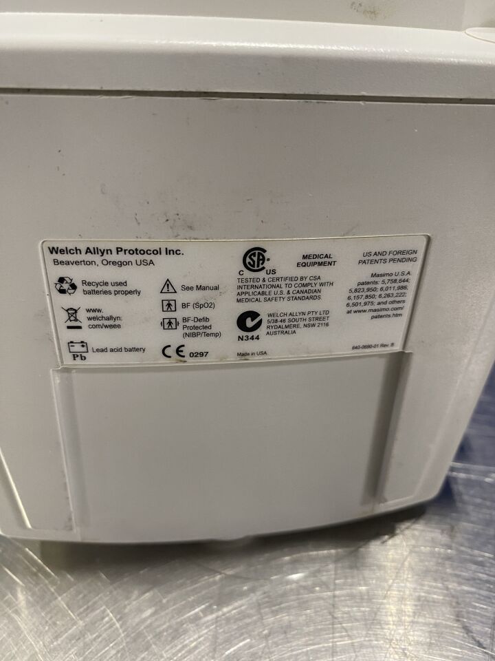 WELCH ALLYN 640-0690-01 Rev B Monitor