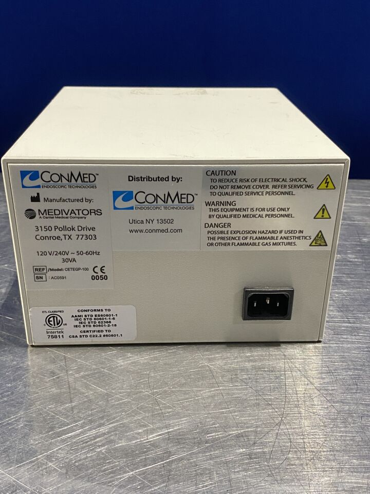 MEDIVATORS Beamer Pump CETEGP-100 Arthroscopy Pump