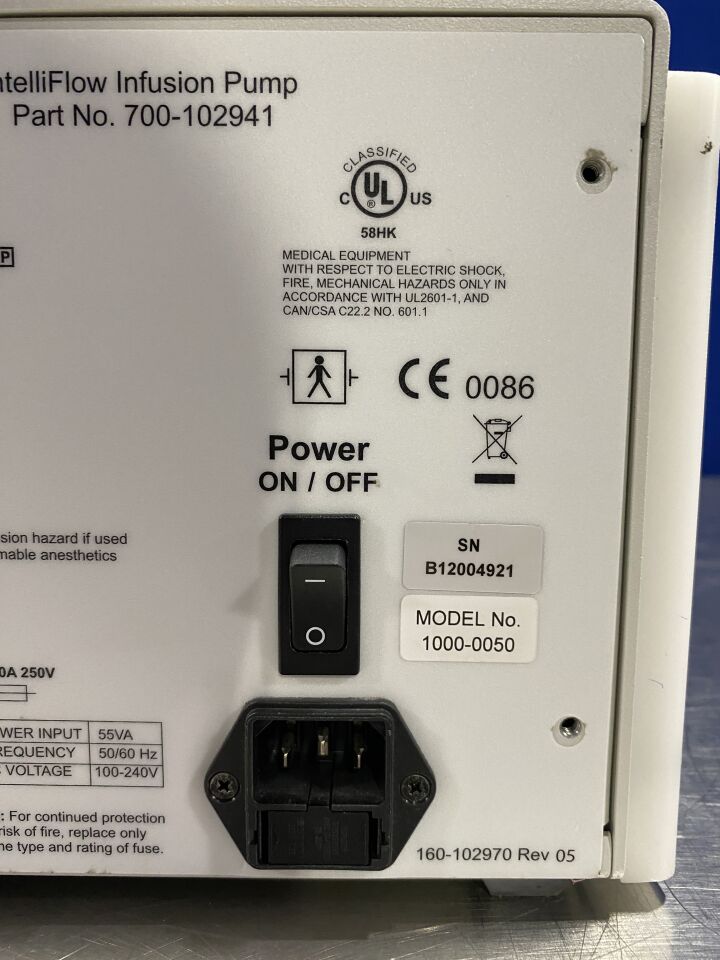 ANGIO DYNAMICS Intelliflow 1000-0050 Pump IV Infusion