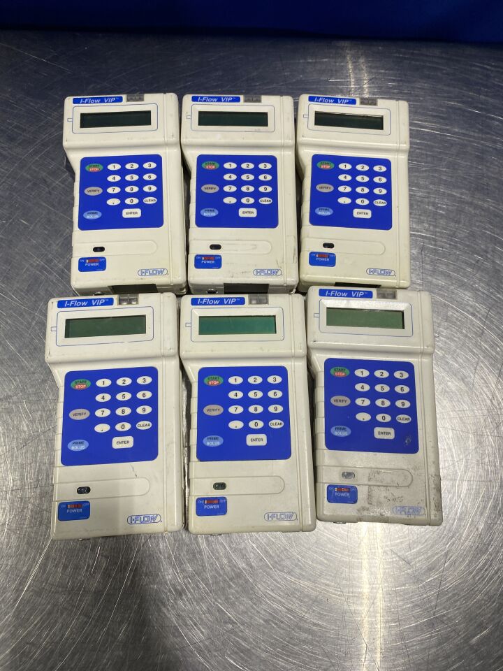I-FLOW VIP V001502 - Lot of 6 Pump IV Infusion