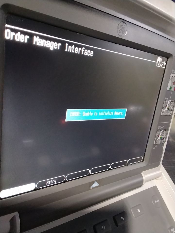 GE MAC 5500 HD EKG