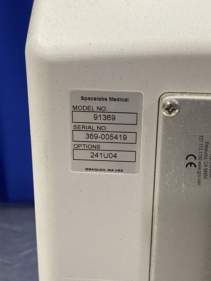 SPACELABS Ultraview SL 91369 Monitor