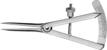 MDP MP 804-1 Castroviejo Calipers 3 1/2