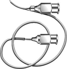 MDP MP 1000-3 Reverse Simcoe Irrigating/Aspirating Cannula-23g 0.3mm - Lot of 3