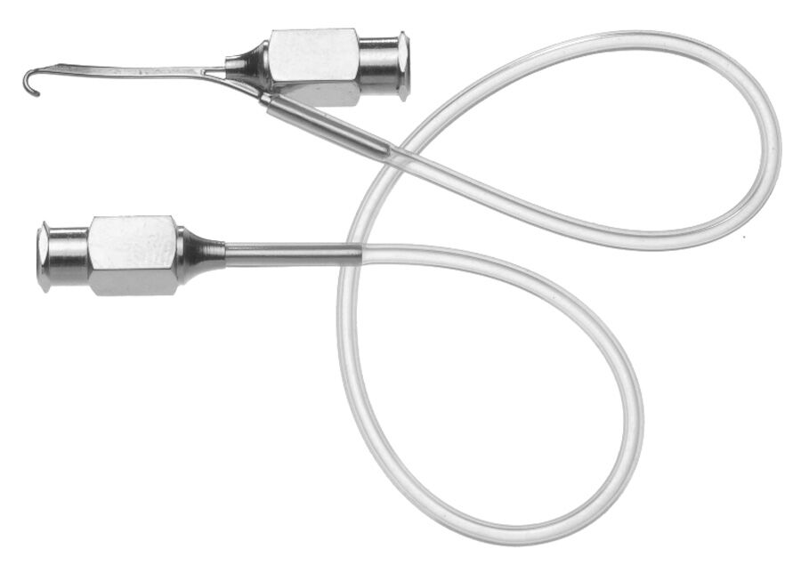MDP MP 1010B-1 J Shaped Irrigating/Aspirating Cannula, Left - Lot of 5