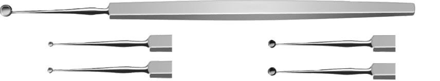 MDP MP 754-1 Meyerhoffer Chalazion Curette - Lot of 8