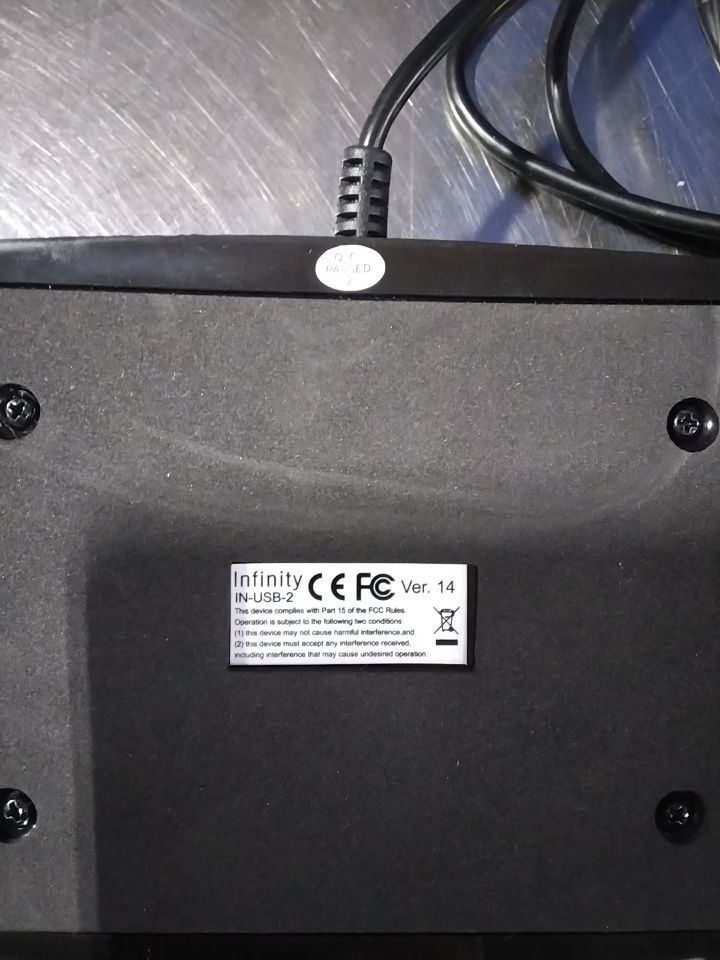INFINITY IN-USB2 USB Foot Control