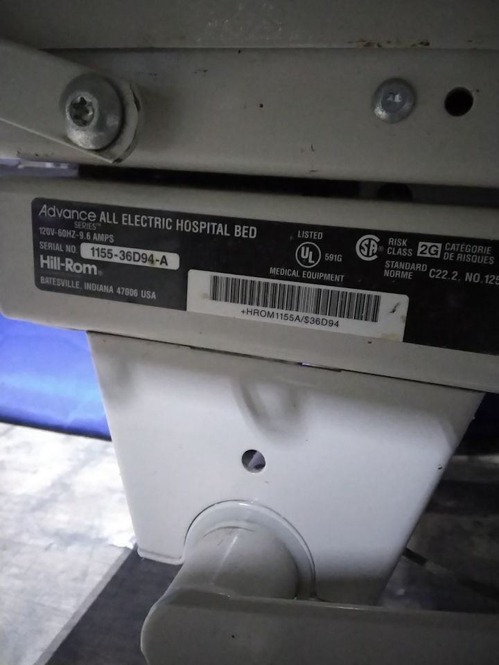 HILL-ROM Advance All Electric Hospital Bed