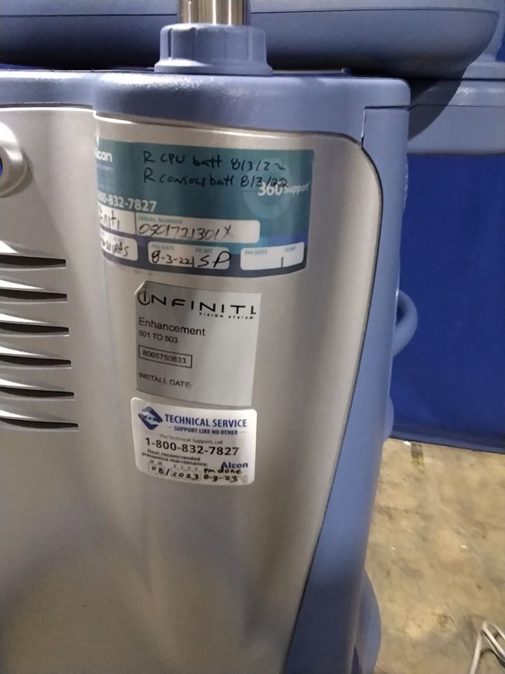 ALCON INFINITI Vision System Phacoemulsifier