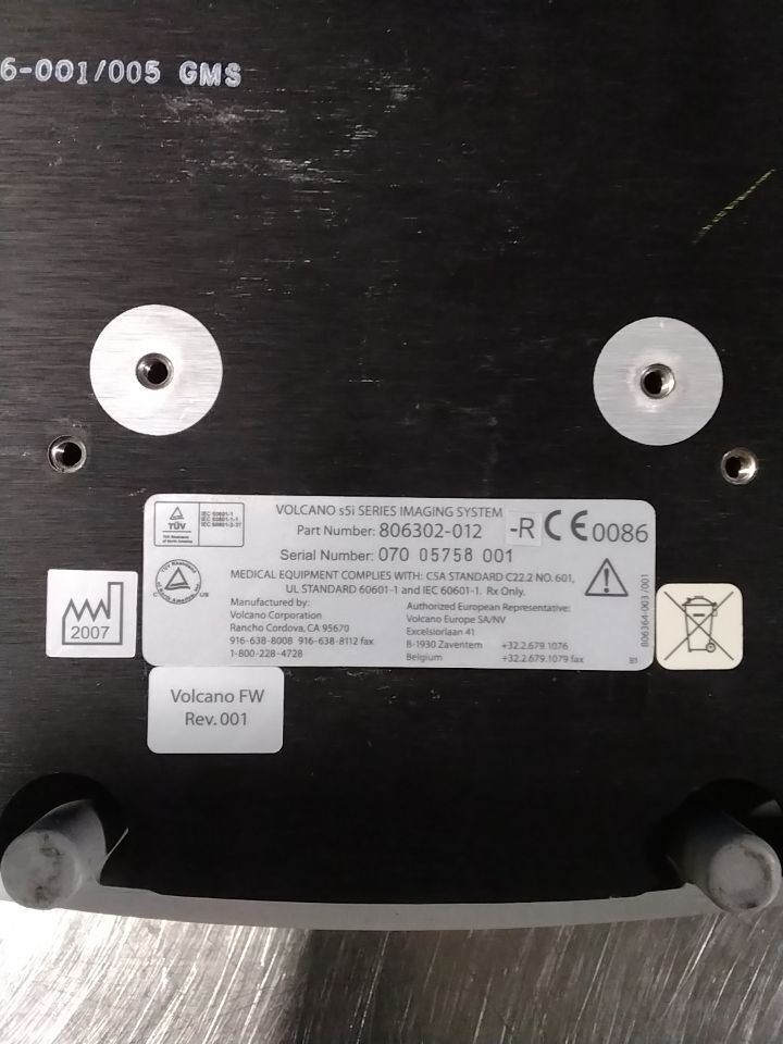 VOLCANO s5i Control Module