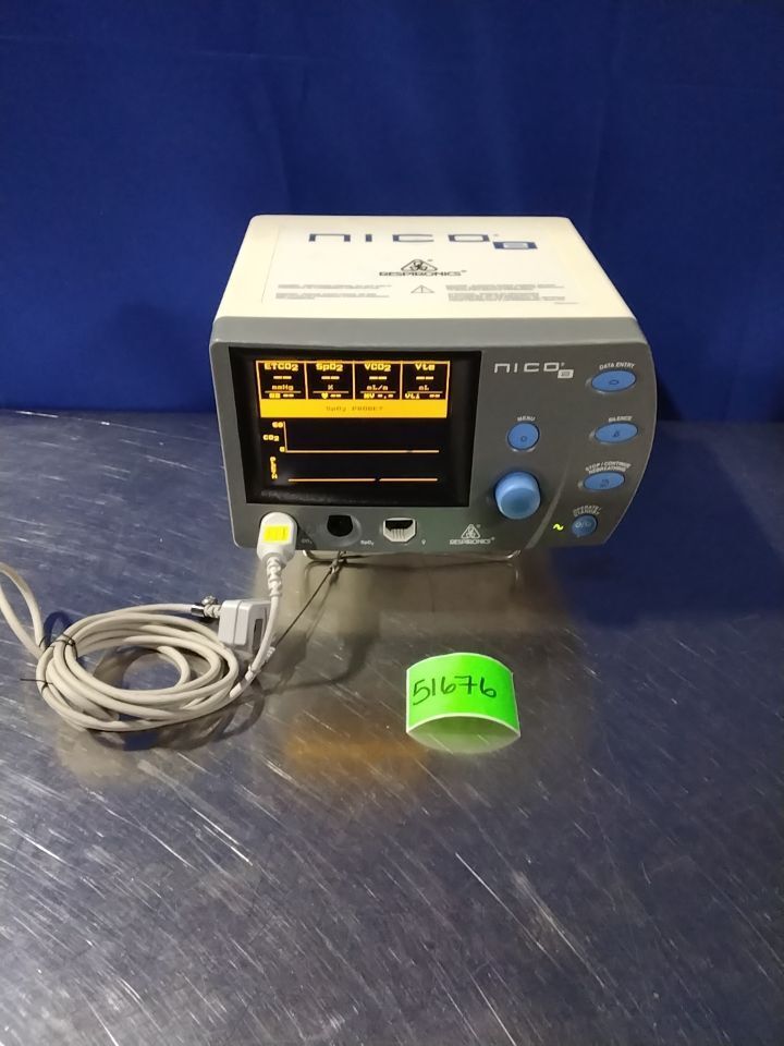 RESPIRONICS Nico 2 Co2 Monitor