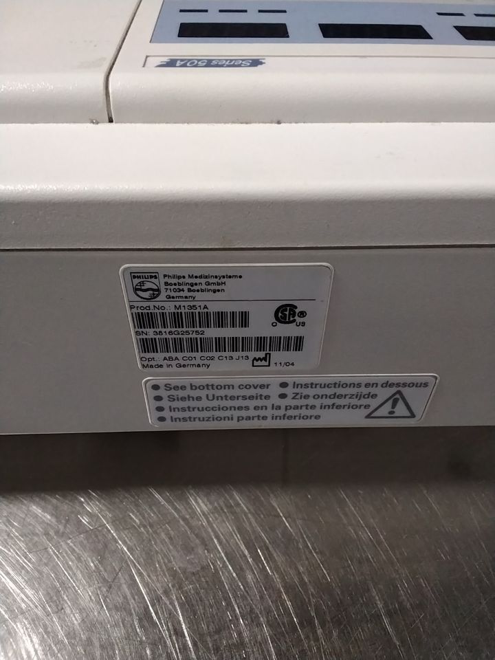 PHILIPS Medizinsysteme Series 50A Medical Equipment Fetal Monitor