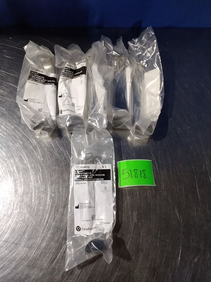 V. MUELLER SU3670 Roux Retractor - Lot of 6