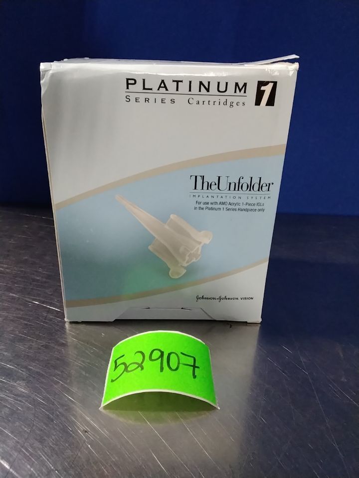 JOHNSON & JOHNSON 1MTEC30 UNFOLDER Platinum 1 Series Cartridges
