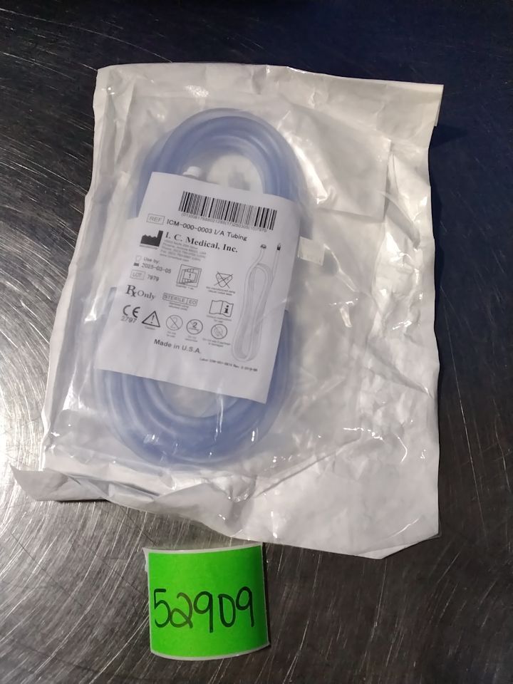 I.C. MEDICAL, INC. ICM-000-0003 I/A Medical Tubing