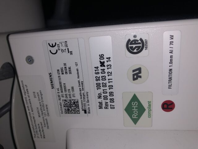 SIEMENS Axiom Aristos Rad Room