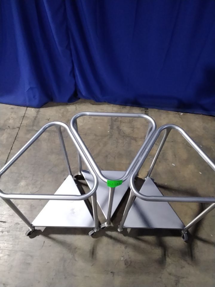 PEDIGO Triangular rolling stands - Lot of 3