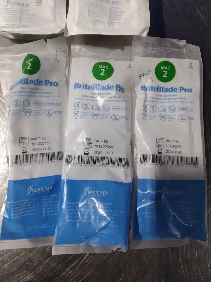 FLEXICARE VARIOUS LARYNGOSCOPE BLADES