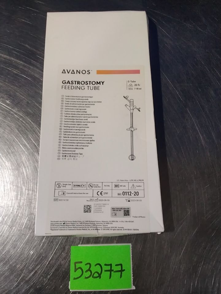 AVANOS 0112-20 Gastrostomy Feeding Tube