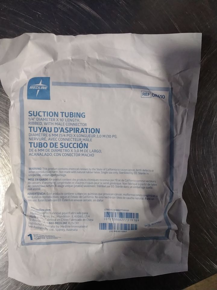 MEDLINE OR610 & OR66A Suction Tubing