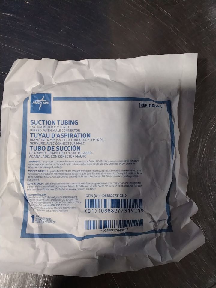 MEDLINE OR610 & OR66A Suction Tubing