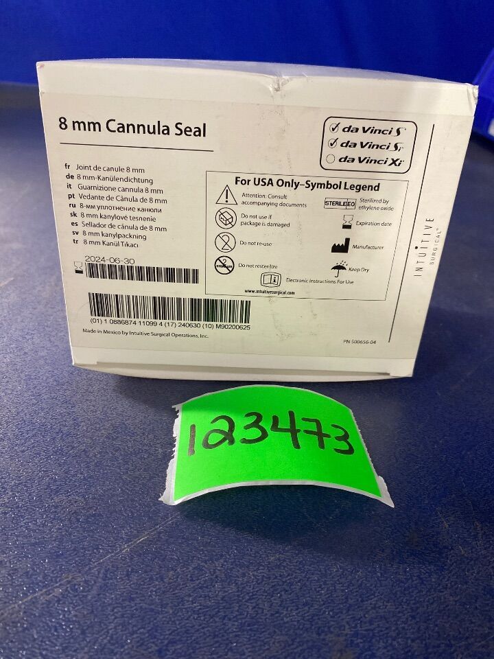 INTUITIVE SURGICAL OPERATIONS INC. 8 mm Cannula Seal Disposable