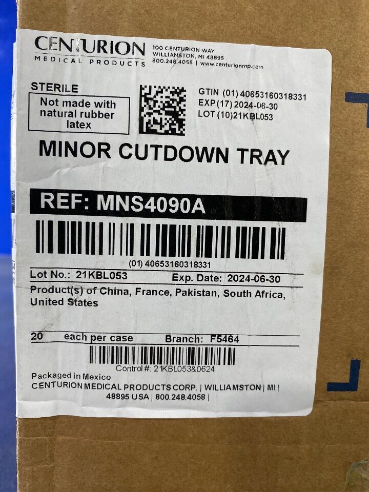 MEDLINE MNS4090A Minor Cutdown Tray
