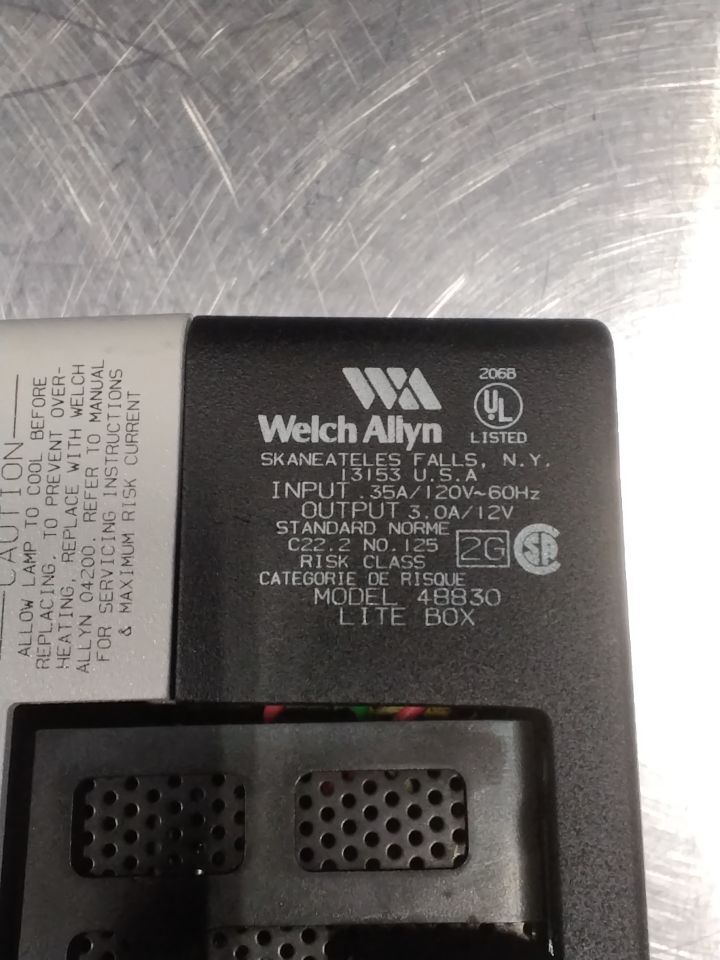 WELCH ALLYN 48830 Lite Box Light Source