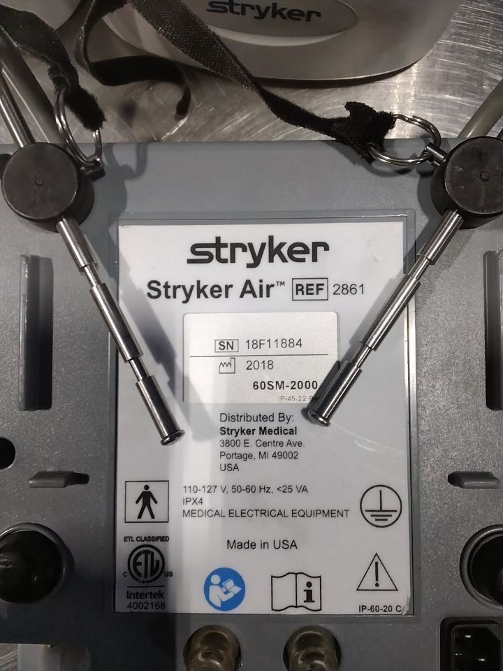 STRYKER 2861 - Lot of 3 Air Mattress Pump