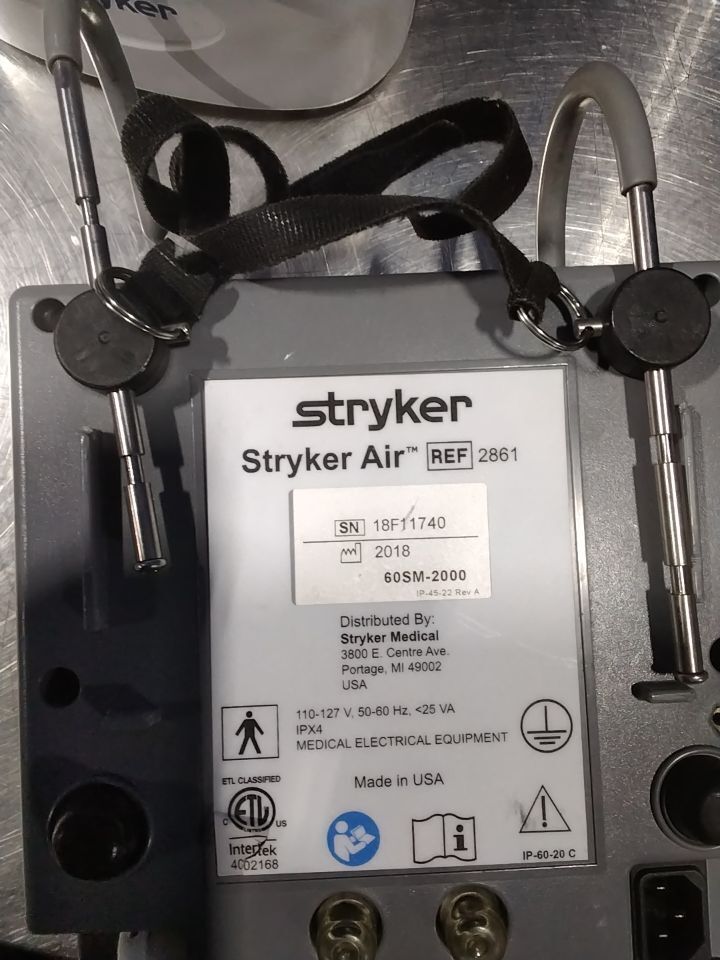 STRYKER 2861 - Lot of 3 Air Mattress Pump