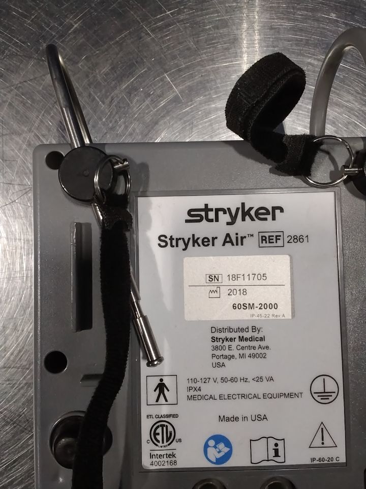 STRYKER 2861 - Lot of 3 Air Mattress Pump