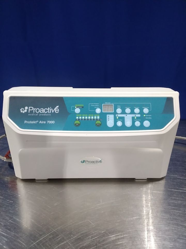 PROACTIVE MEDICAL PRODUCTS Protekt Aire 7000 Lateral Rotation Support Surface with Low Air Loss Air Mattress Pump