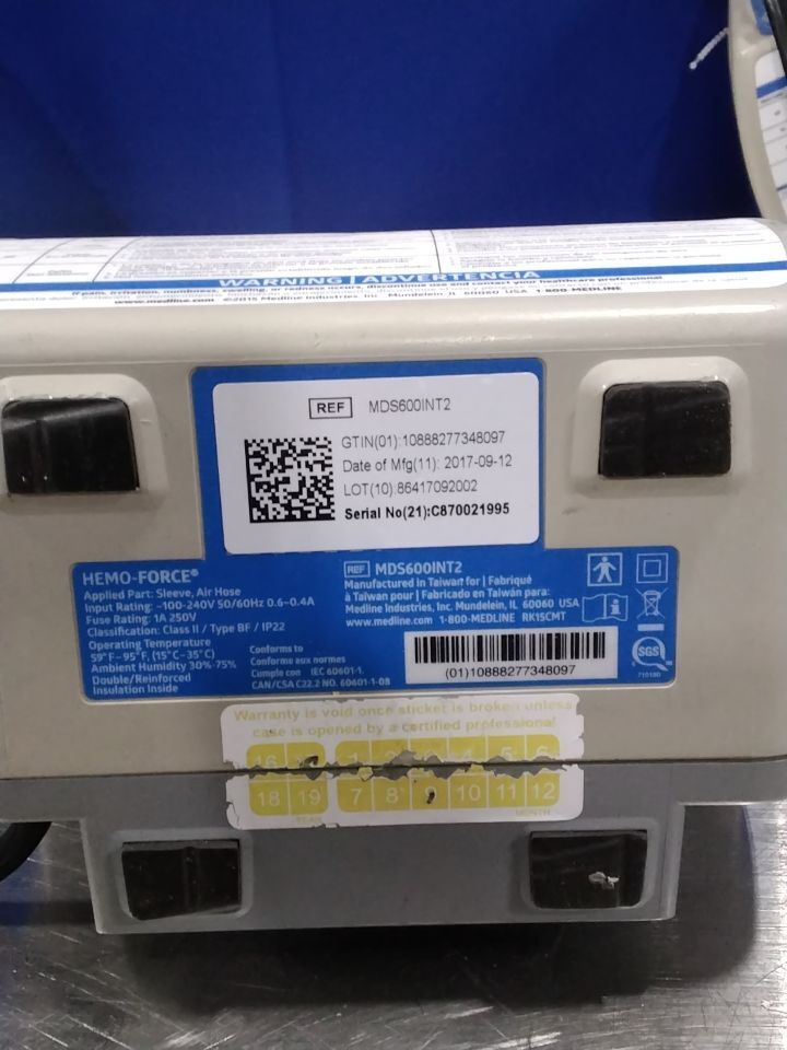 MEDLINE HEMO-FORCE - Lot of 10 DVT Pump