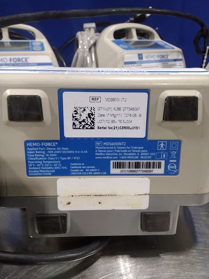 MEDLINE HEMO-FORCE - Lot of 10 DVT Pump