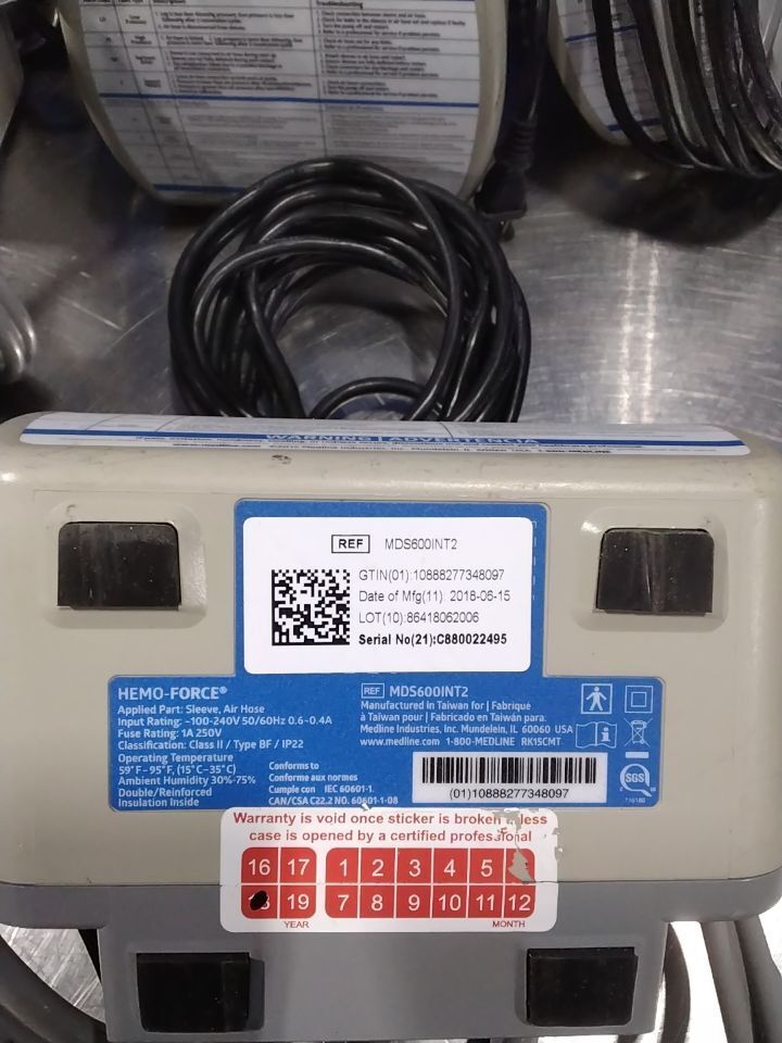 MEDLINE HEMO-FORCE - Lot of 10 DVT Pump
