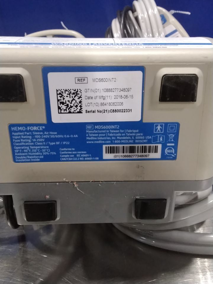 MEDLINE HEMO-FORCE - Lot of 10 DVT Pump