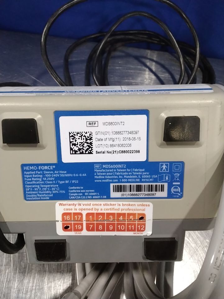 MEDLINE HEMO-FORCE - Lot of 10 DVT Pump