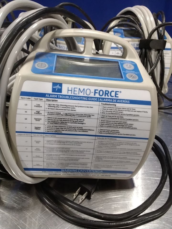 MEDLINE HEMO-FORCE - Lot of 10 DVT Pump