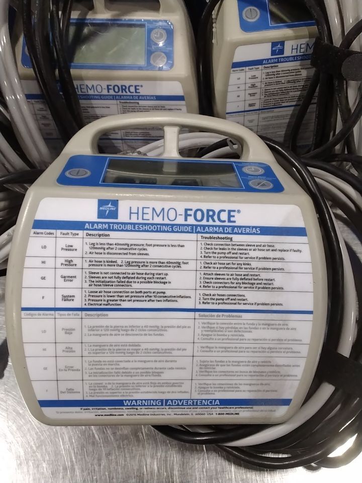 MEDLINE HEMO-FORCE - Lot of 10 DVT Pump