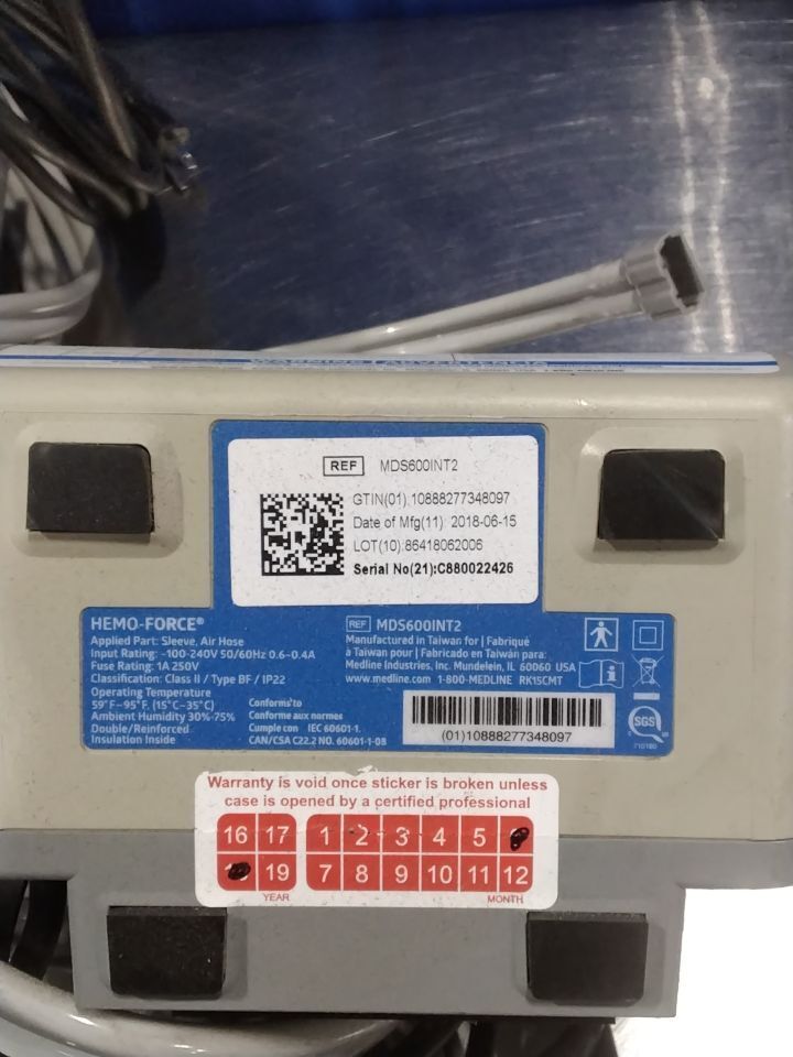 MEDLINE HEMO-FORCE - Lot of 10 DVT Pump