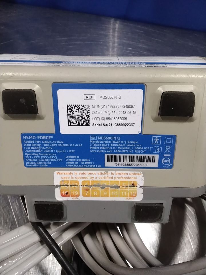 MEDLINE HEMO-FORCE - Lot of 10 DVT Pump