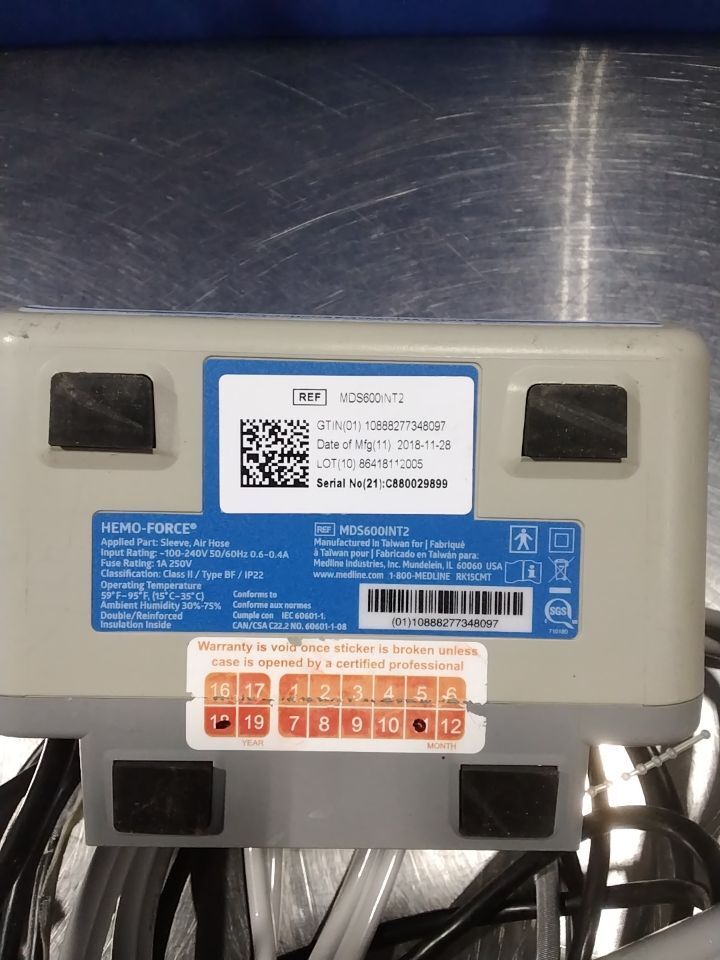 MEDLINE HEMO-FORCE - Lot of 4 DVT Pump