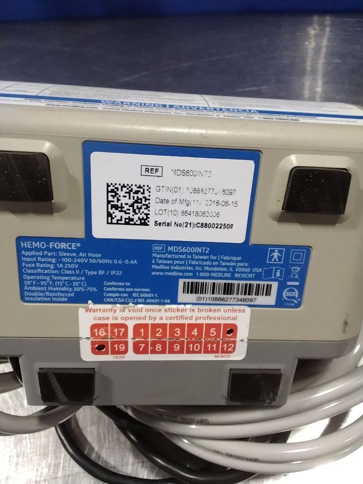 MEDLINE HEMO-FORCE - Lot of 4 DVT Pump