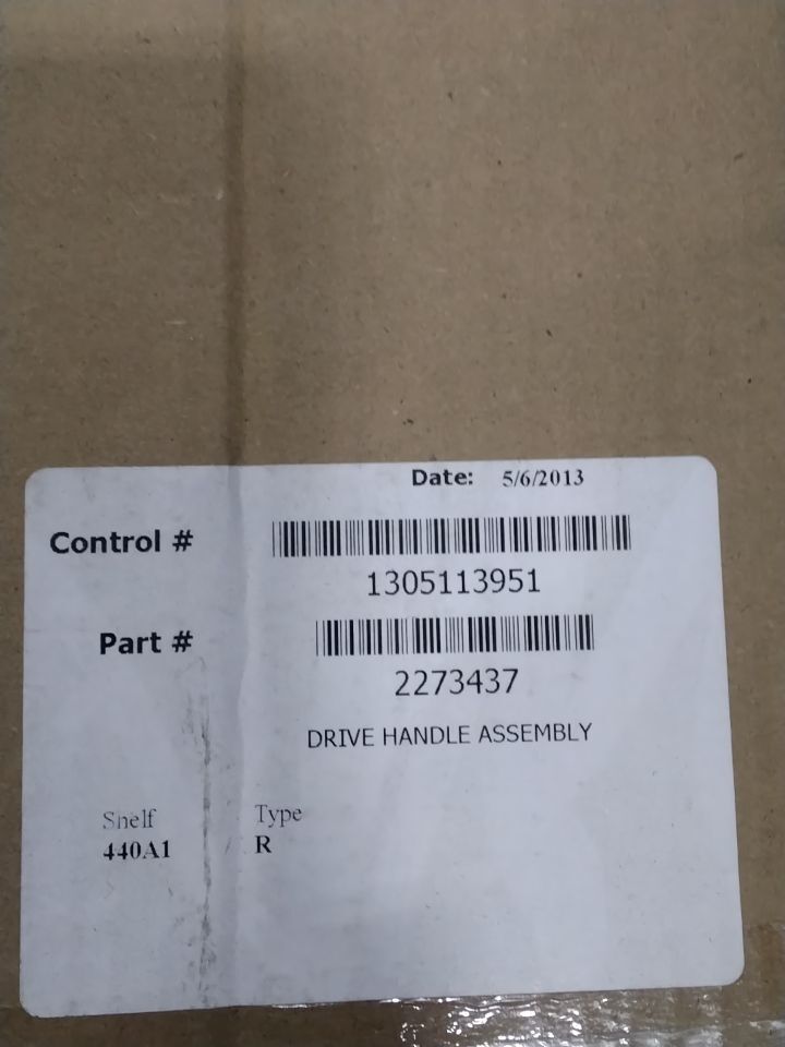 N/A Drive handle assembly